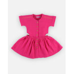 Robe  dcoupe, fushia