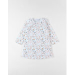 Robe imprimé fleuri, velours Robe imprimé fleuri, velours