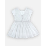Robe en popeline, blanc