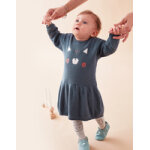 Robe en tricot, vert foncé Robe en tricot, vert foncé