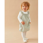 Set robe + t - shirt, écru / sauge Set robe + t - shirt, écru / sauge