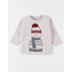 T - shirt nouky, beige chin