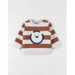 Sweat lion, beige chin� / caramel