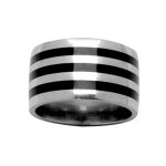 Alliance acier 3 bandes rsine