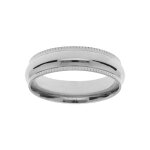 Alliance en acier bords cisels largeur 6mm