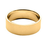Alliance ruban en vermeil 7mm