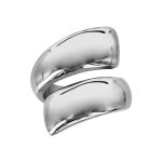Bague en acier motif enroul sur le doigt