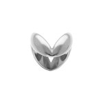 Bague en acier forme v