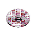 Bague stella mia en acier et nacre motifs géométriques roses Bague stella mia en acier et nacre motifs géométriques roses