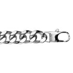 Bracelet en acier maille gourmette largeur 11mm et longueur 23cm Bracelet en acier maille gourmette largeur 11mm et longueur 23cm