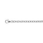 Bracelet en argent chaîne maille forçat longueur 19cm Bracelet en argent chaîne maille forçat longueur 19cm