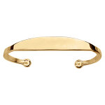 Bracelet esclave en vermeil 65mm de diam�tre