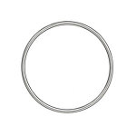 Bracelet jonc en argent massif largeur 2mm et diamètre 62mm Bracelet jonc en argent massif largeur 2mm et diamètre 62mm