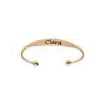 Bracelet jonc en plaqu or esclave - plus petit modle 49 mm de diamtre