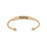 Bracelet jonc en plaqu or esclave - petit modle 51 mm de diamtre