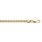 Bracelet en vermeil maille palmier - 18cm