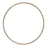 Bracelet en vermeil massif fil demi jonc 4mm de largeur - diamtre 62