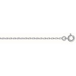 Chane en argent maille forat largeur 2mm et longueur 45cm