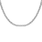 Chane en argent maille marine longueur 50cm