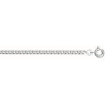 Chaîne en argent maille serrée largeur 2, 5mm et longueur 50cm Chaîne en argent maille serrée largeur 2, 5mm et longueur 50cm