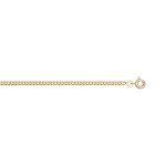 Chaîne en vermeil maille gourmette 2. 5mm - 50cm Chaîne en vermeil maille gourmette 2. 5mm - 50cm