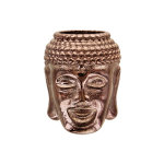 Charms thabora grand modle pour homme en acier et pvd marron bouddha