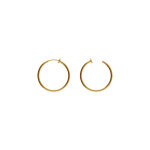 Croles en acier dor tube 27mm systeme clip et ressort