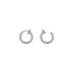 Créoles en acier tube 11mm systeme clip et ressort Créoles en acier tube 11mm systeme clip et ressort