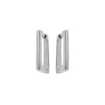 Cr�oles en acier tube lisse carr� 18mm