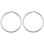 Croles en argent stri diamtre 44mm