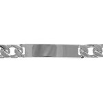 Gourmette en acier maille 1 + 3 largeur 9mm et longueur 21cm Gourmette en acier maille 1 + 3 largeur 9mm et longueur 21cm