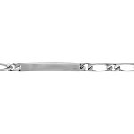 Gourmette en acier maille 1 + 1 largeur 5mm et longueur 18cm Gourmette en acier maille 1 + 1 largeur 5mm et longueur 18cm