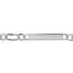 Gourmette en argent maille hawaï 1 + 3 largeur 7mm et longueur 20cm Gourmette en argent maille hawaï 1 + 3 largeur 7mm et longueur 20cm