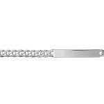 Gourmette en argent maille hawaï largeur 5mm et longueur 18cm Gourmette en argent maille hawaï largeur 5mm et longueur 18cm