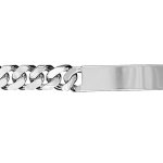 Gourmette en argent maille serrée largeur 11mm et longueur 22cm Gourmette en argent maille serrée largeur 11mm et longueur 22cm