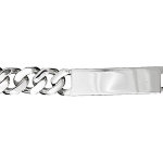 Gourmette en argent maille serrée largeur 12mm et longueur 23cm Gourmette en argent maille serrée largeur 12mm et longueur 23cm