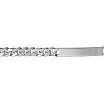 Gourmette en argent maille serrée largeur 6mm et longueur 18cm Gourmette en argent maille serrée largeur 6mm et longueur 18cm