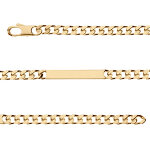 Gourmette en vermeil prestige 5mm - 18cm Gourmette en vermeil prestige 5mm - 18cm
