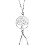 Parure de main en argent rhodié avec pastille arbre de vie Parure de main en argent rhodié avec pastille arbre de vie