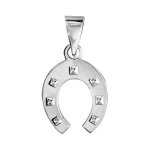 Pendentif en argent fer  cheval