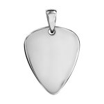 Pendentif en argent mdiator  graver - plaque prestige