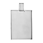 Pendentif en argent plaque g. i. rectangulaire à graver - dimensions 39mm x 29mm - plaque prestige Pendentif en argent plaque g. i. rectangulaire à graver - dimensions 39mm x 29mm - plaque prestige