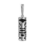 Pendentif en argent tiki amour Pendentif en argent tiki amour