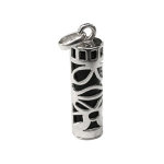 Pendentif en argent tiki avec motif chance Pendentif en argent tiki avec motif chance