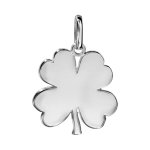 Pendentif en argent trfle  4 feuilles