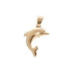 Pendentif en plaqu or dauphin