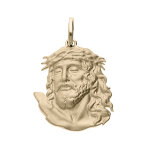 Pendentif en plaqu� or t�te du christ