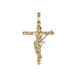 Pendentif en vermeil croix rock - longueur 26mm Pendentif en vermeil croix rock - longueur 26mm
