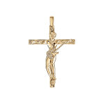 Pendentif en vermeil croix rock - longueur 45mm Pendentif en vermeil croix rock - longueur 45mm