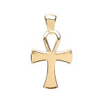 Pendentif en vermeil grande croix égyptienne Pendentif en vermeil grande croix égyptienne